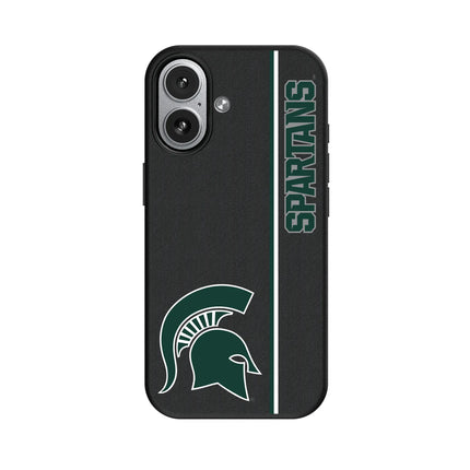 Michigan State University Spartans Sidebar MagSafe Compatible Phone Case for Apple iPhone