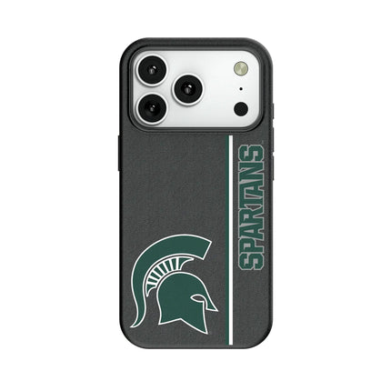 Michigan State University Spartans Sidebar MagSafe Compatible Phone Case for Apple iPhone