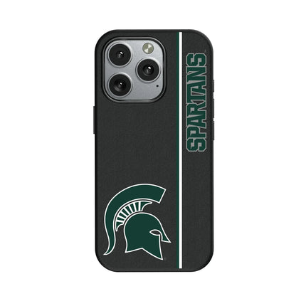 Michigan State University Spartans Sidebar MagSafe Compatible Phone Case for Apple iPhone