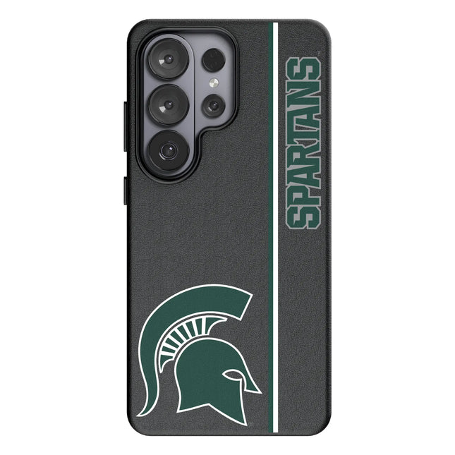 Michigan State University Spartans Sidebar MagSafe Compatible Phone Case for Samsung Galaxy