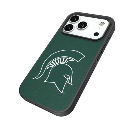 Michigan State University Spartans Solid Bump Phone Case for Apple iPhone