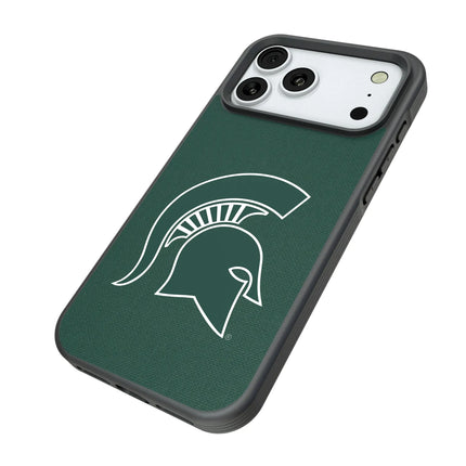 Michigan State University Spartans Solid Bump Phone Case for Apple iPhone