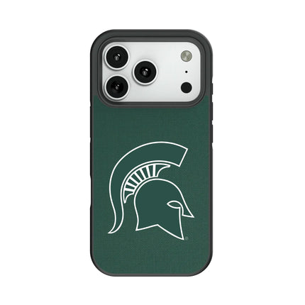 Michigan State University Spartans Solid Bump Phone Case for Apple iPhone