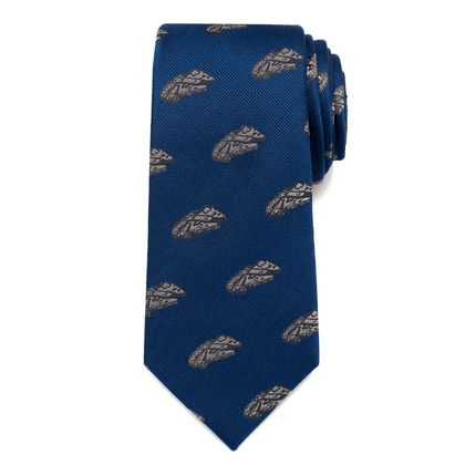 Millennium Falcon Blue Tie