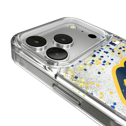 Milwaukee Brewers Confetti Glitter Phone Case for Apple iPhone