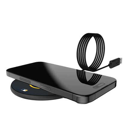 Milwaukee Brewers Linen 15-Watt Wireless Charger