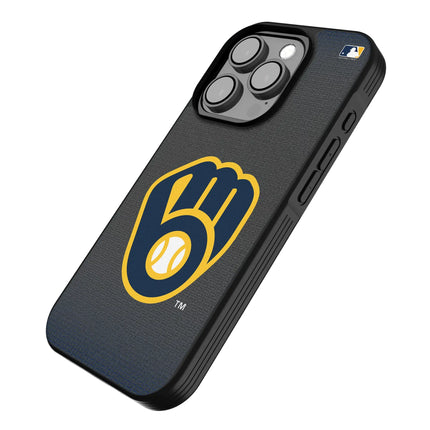 Milwaukee Brewers Linen Bump Phone Case for Apple iPhone