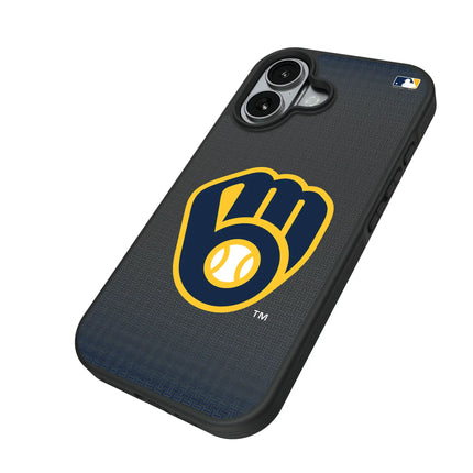 Milwaukee Brewers Linen Bump Phone Case for Apple iPhone