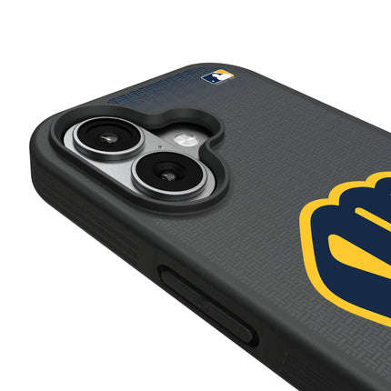 Milwaukee Brewers Linen Bump Phone Case for Apple iPhone