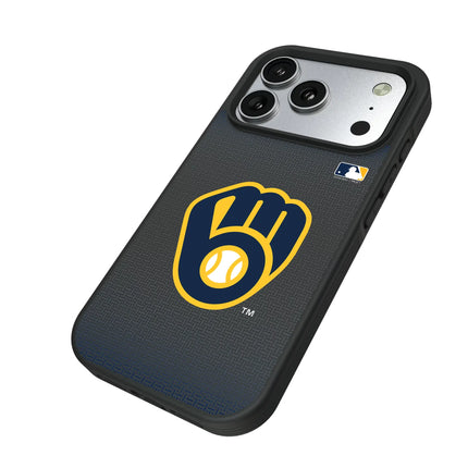 Milwaukee Brewers Linen Bump Phone Case for Apple iPhone