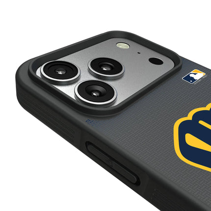 Milwaukee Brewers Linen Bump Phone Case for Apple iPhone
