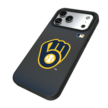 Milwaukee Brewers Linen Bump Phone Case for Apple iPhone