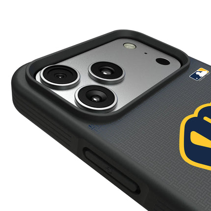 Milwaukee Brewers Linen Bump Phone Case for Apple iPhone