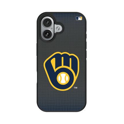 Milwaukee Brewers Linen Bump Phone Case for Apple iPhone