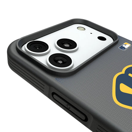 Milwaukee Brewers Linen Bump Phone Case for Apple iPhone