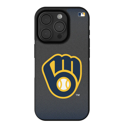 Milwaukee Brewers Linen Bump Phone Case for Apple iPhone