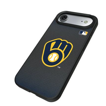 Milwaukee Brewers Linen MagSafe Compatible Phone Case for Apple iPhone