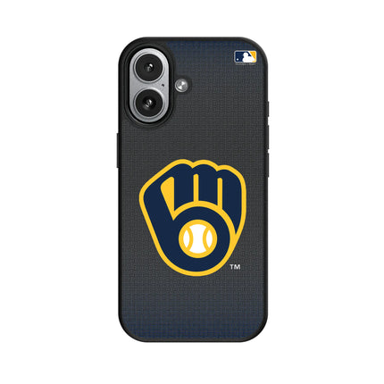 Milwaukee Brewers Linen MagSafe Compatible Phone Case for Apple iPhone