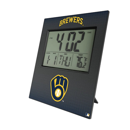 Milwaukee Brewers Linen Wall Clock