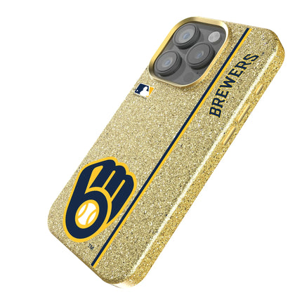 Milwaukee Brewers Sidebar Bling Phone Case for Apple iPhone