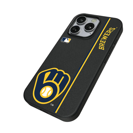 Milwaukee Brewers Sidebar MagSafe Compatible Phone Case for Apple iPhone