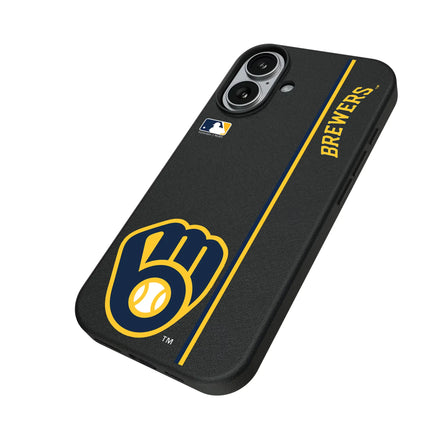 Milwaukee Brewers Sidebar MagSafe Compatible Phone Case for Apple iPhone