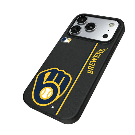 Milwaukee Brewers Sidebar MagSafe Compatible Phone Case for Apple iPhone