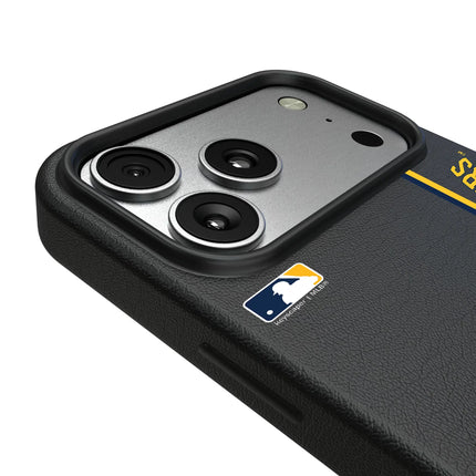 Milwaukee Brewers Sidebar MagSafe Compatible Phone Case for Apple iPhone