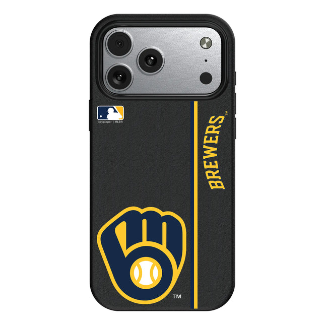Milwaukee Brewers Sidebar MagSafe Compatible Phone Case for Apple iPhone