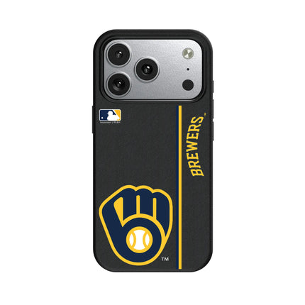 Milwaukee Brewers Sidebar MagSafe Compatible Phone Case for Apple iPhone