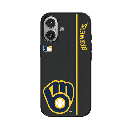 Milwaukee Brewers Sidebar MagSafe Compatible Phone Case for Apple iPhone