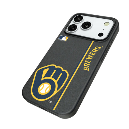 Milwaukee Brewers Sidebar MagSafe Compatible Phone Case for Apple iPhone