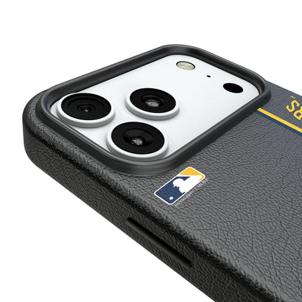 Milwaukee Brewers Sidebar MagSafe Compatible Phone Case for Apple iPhone