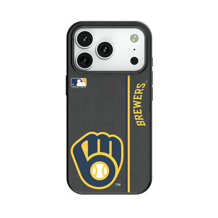 Milwaukee Brewers Sidebar MagSafe Compatible Phone Case for Apple iPhone