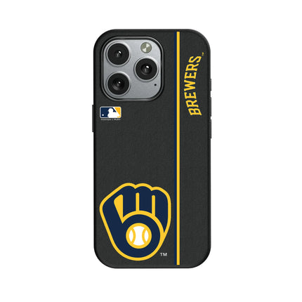 Milwaukee Brewers Sidebar MagSafe Compatible Phone Case for Apple iPhone