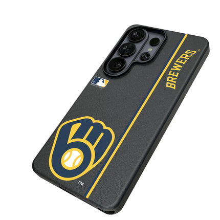 Milwaukee Brewers Sidebar MagSafe Compatible Phone Case for Samsung Galaxy