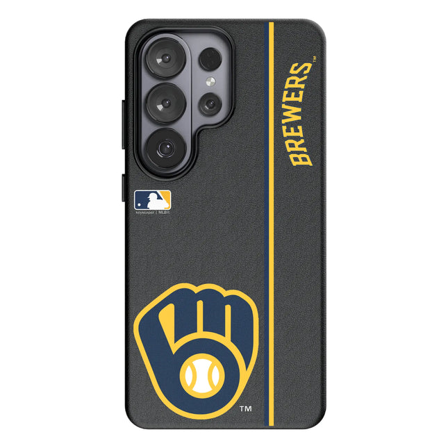 Milwaukee Brewers Sidebar MagSafe Compatible Phone Case for Samsung Galaxy