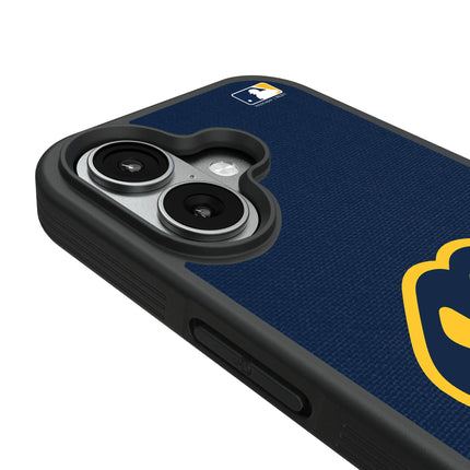 Milwaukee Brewers Solid Bump Phone Case for Apple iPhone
