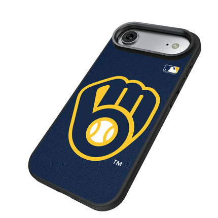 Milwaukee Brewers Solid Bump Phone Case for Apple iPhone