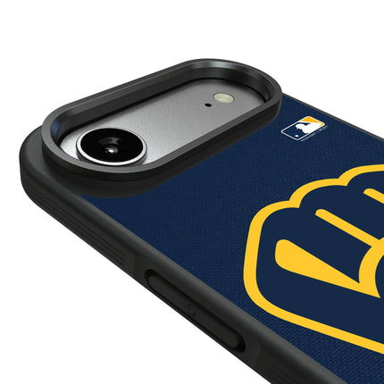 Milwaukee Brewers Solid Bump Phone Case for Apple iPhone