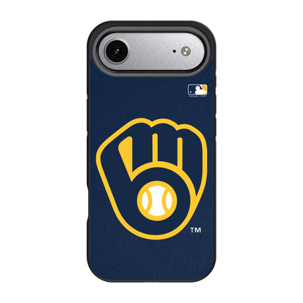 Milwaukee Brewers Solid Bump Phone Case for Apple iPhone