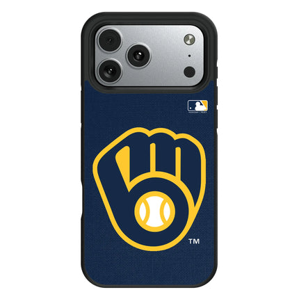 Milwaukee Brewers Solid Bump Phone Case for Apple iPhone