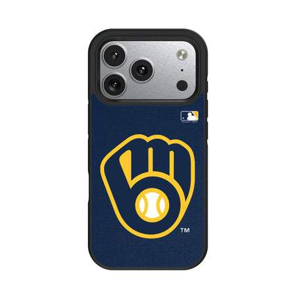 Milwaukee Brewers Solid Bump Phone Case for Apple iPhone