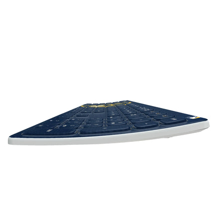 Milwaukee Brewers Solid Curved Wireless Keyboard
