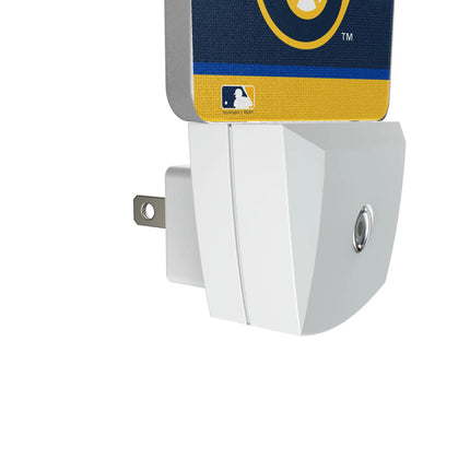 Milwaukee Brewers Stripe Night Light 2-Pack