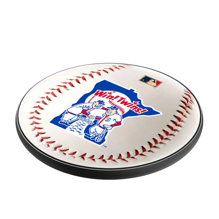 Minnesota Twins 1976-1986 - Cooperstown Collection Baseball 15-Watt Wireless Charger