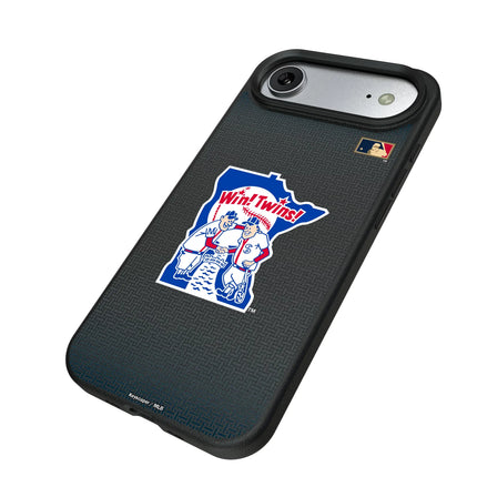 Minnesota Twins 1976-1986 - Cooperstown Collection Linen MagSafe Compatible Phone Case for Apple iPhone