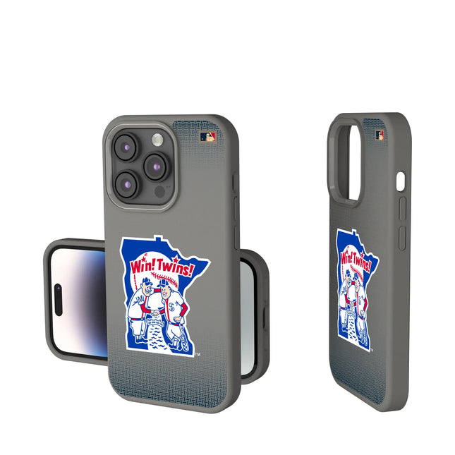 Minnesota Twins 1976-1986 - Cooperstown Collection Linen Soft Touch Phone Case for Apple iPhone