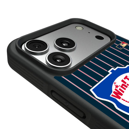 Minnesota Twins 1976-1986 - Cooperstown Collection Pinstripe Bump Phone Case for Apple iPhone