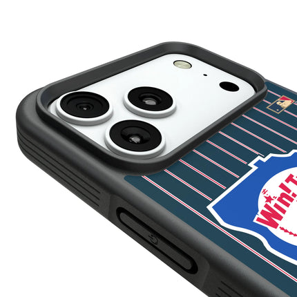 Minnesota Twins 1976-1986 - Cooperstown Collection Pinstripe Bump Phone Case for Apple iPhone